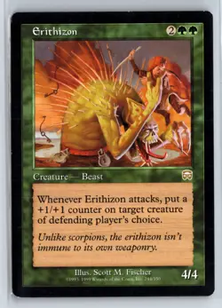 Erithizon - Mercadian Masques - MTG Magic the Gathering Card - Image 1