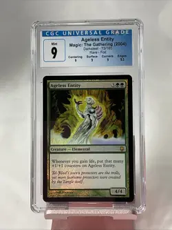 Foil CGC 9 - AGELESS ENTITY - Darksteel Graded MTG Magic the Gathering Card - Image 1