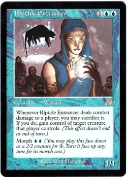 (2X) Riptide Entrancer Onslaught Rare - MTG Magic the Gathering Card - Image 1