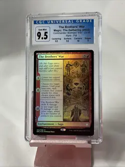 Foil CGC 9.5 - THE BROTHERS' WAR - Commander MTG Magic the Gathering Card - Image 1