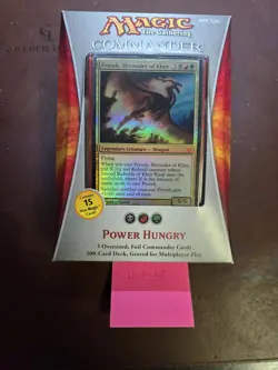 MTG Power Hungry Commander 2013 English Magic The Gathering Deck Sealed New - Image 1