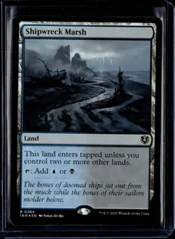 Shipwreck Marsh - 284 - Foil - INR - NM - MTG Magic the Gathering - Image 1