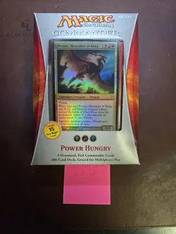 MTG Power Hungry Commander Deck 2013 Factory Sealed New English - Image 1