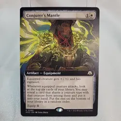 Conjurer's Mantle Extended Art MTG MOC NM Near Mint Fast Shipping From Canada - Image 1