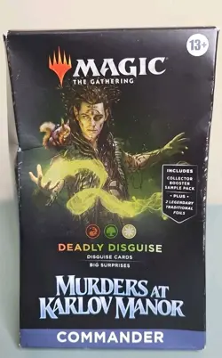 Magic: The Gathering Murders at Karlov Manor Commander Deck - Deadly Disguise - Image 1