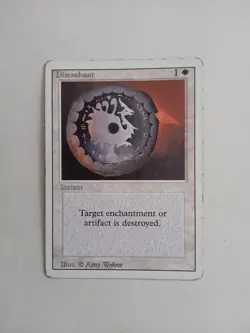 CARTA MAGIC MTG 1994 REVISED EDITION ENG DISENCHANT - Image 1