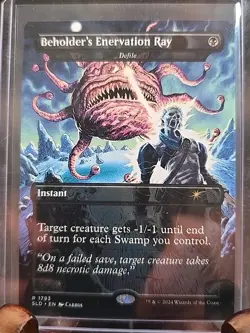 Beholder's Enervation Ray - Defile Secret Lair Drop MTG Regular Near Mint - Image 1