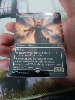 MTG - Exemplar of Light (Borderless) - Foundations - R 0297 - Image 2