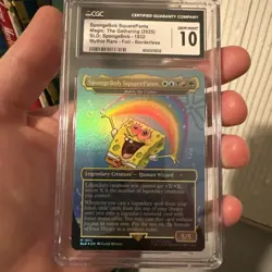 MTG SpongeBob SquarePants (1932) *Rainbow Foil* Secret Lair: SpongeBob CGC 10 🔥 - Image 1