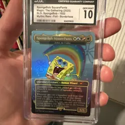 MTG SpongeBob SquarePants (1932) *Rainbow Foil* Secret Lair: SpongeBob CGC 10 🔥 - Image 2