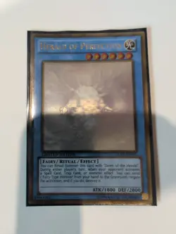 Yugioh Herald of Perfection GLD5-EN030 Gold Ghost Rare Limited Near Mint - Image 3
