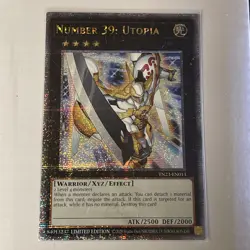 YuGiOh Number 39: Utopia QUARTER CENTURY RARE TN23-EN013 ?? - Image 1