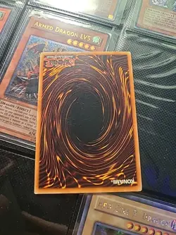 Dark Hole Legend of Blue Eyes White Dragon LOB-EN052 Unlimited *WAVY PRINT* - Image 3