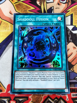 Shaddoll Fusion sdsh-en049 Unltd Ed (NM+) Super Rare Yu-Gi-Oh! - Image 1