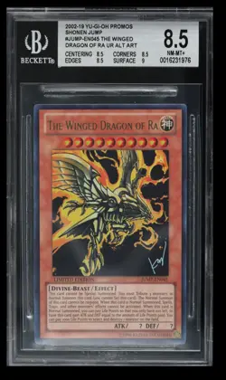 2019 Shonen Jump Promos The Winged Dragon of Ra BGS 8.5 English #JUMP-EN045 UR - Image 1