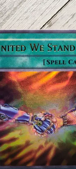 Yu-Gi-Oh! United We Stand MISPRINT / RP02-EN038 UNLIMITED LP REPRINT - Image 2