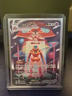 Pokemon Deoxys VMAX TCG Crown Zenith Holo Ultra Rare Card GG45/GG70 2023 NM 🔥 - Image 1
