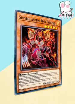 Yu-Gi-Oh! - Karte Superquantum Rote Schicht OP14-DE006 Trading Card TCG Deutsch - Image 2