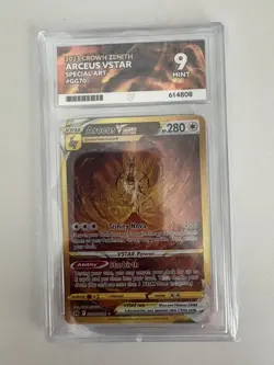 Pokemon TCG Arceus VSTAR Crown Zenith Galarian Gallery Card GG70/GG70 Ace 9 - Image 1