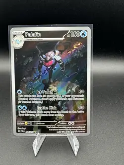 Palafin Illustration Rare 225/091 Scarlet & Violet Promo Holo - NM Pokemon Card - Image 1