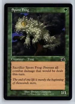 (4x) SPORE FROG - MTG Magic the Gathering Card - Prophecy - Common - Image 1