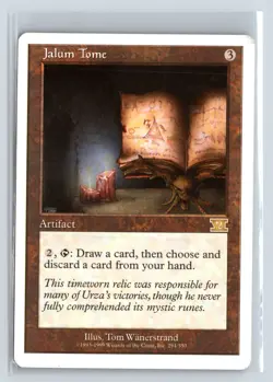 Jalum Tome Sixth Edition Rare - MTG Magic the Gathering Card - Image 1