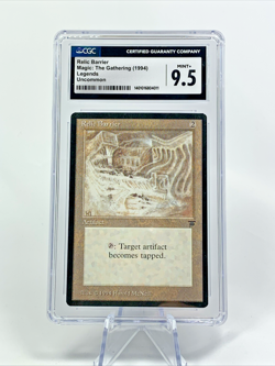 CGC 9.5 - 1994 RELIC BARRIER - Legends Graded MTG Magic the Gathering Card - Image 1