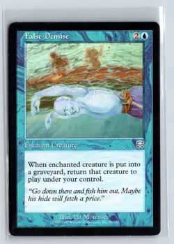 False Demise - Mercadian Masques - MTG Magic the Gathering Card - Image 1