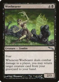 WOEBEARER - Mirrodin - MTG Magic the Gathering Card - Uncommon - Image 1