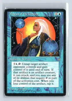 MAGUS OF THE UNSEEN - MTG Magic the Gathering Card - Ice Age - Rare - Image 1