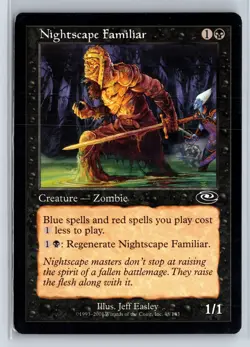 NIGHTSCAPE FAMILIAR - Planeshift - MTG Magic the Gathering Card - Common - Image 1
