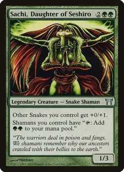 (2x) SACHI, DAUGHTER OF SESHIRO - Champions of Kamigawa - MTG Card - Image 1