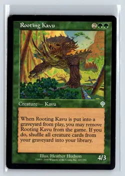 (2x) ROOTING KAVU - Invasion - MTG Magic the Gathering Card - Uncommon - Image 1