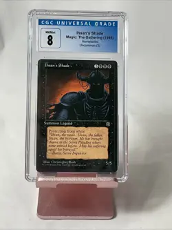 CGC 8 - IHSAN'S SHADE - Homelands Graded MTG Magic the Gathering Card - Image 1