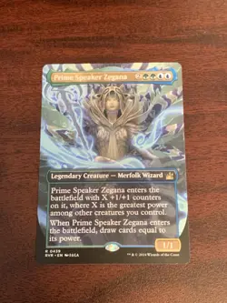 MTG Prime Speaker Zegana - Borderless Anime (RVR) Ravnica Remastered - Image 1