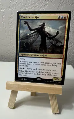 Magic The Gatherin: The Locust God. Regular. NM - Image 1