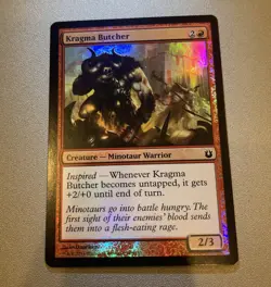 Magic the Gathering Kragma Butcher Born of the Gods Foil MTG - Image 1