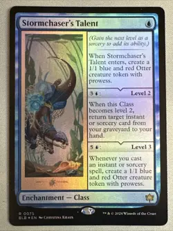 MTG / Stormchaser's Talent / BLB / #0075 / FOIL / Rare / NM - Image 1