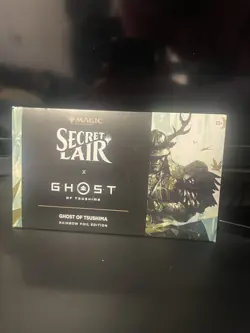Secret Lair x Ghost of Tsushima RAINBOW FOIL PlayStation MTG IN-HAND SHIPS ASAP✅ - Image 1