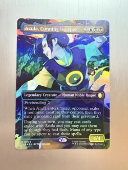 Azula, Cunning Usurper - 303 - MTG Avatar: The Last Airbender - Borderless FOIL - Image 1