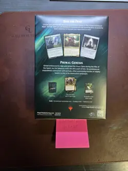 2019 MTG Commander Deck Primal Genesis Sealed Magic The Gathering EDH - Image 2