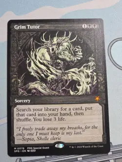 MTG - Grim Tutor Showcase - Special Guests - Foundations - Image 1