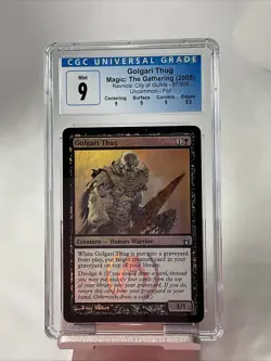 Foil CGC 9 - GOLGARI THUG - Ravnica: City of Guilds MTG Magic the Gathering Card - Image 1