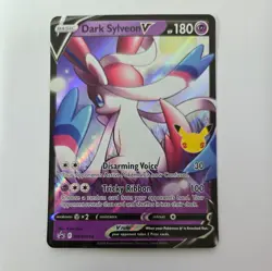 Pokemon Dark Sylveon V SWSH134 SWSH Black Star Promo NM - Image 1