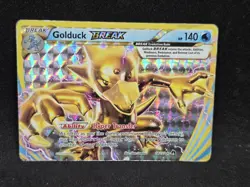 2016 Pokemon TCG English XY Breakpoint #18/122 Golduck Break - Image 1