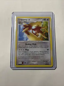 Lopunny 30/130 - Non-Holo Rare - Diamond & Pearl - Pokemon TCG - NM NP 2007 - Image 1