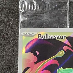 Pokemon Center Bulbasaur 133/132 Mega Evolutions Stamped Promo Factory Sealed! - Image 4