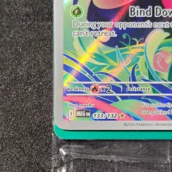 Pokemon Center Bulbasaur 133/132 Mega Evolutions Stamped Promo Factory Sealed! - Image 5