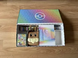 Pokemon Prismatic Evolutions Super Premium Collection Box & Accessories Only - Image 1