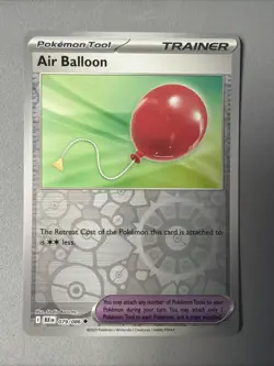 Pokemon TCG * SV Black Bolt 079/086 Air Balloon U * REVERSE HOLO* FRESH PK - Image 1
